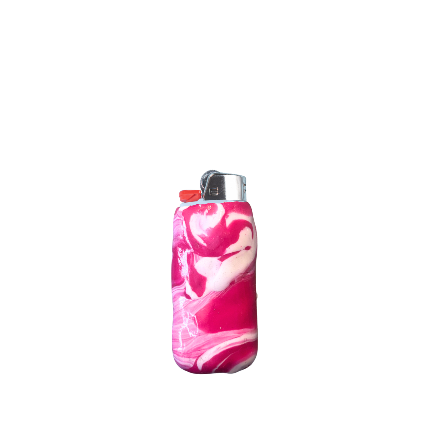 White Hibiscus Mini Lighter Case