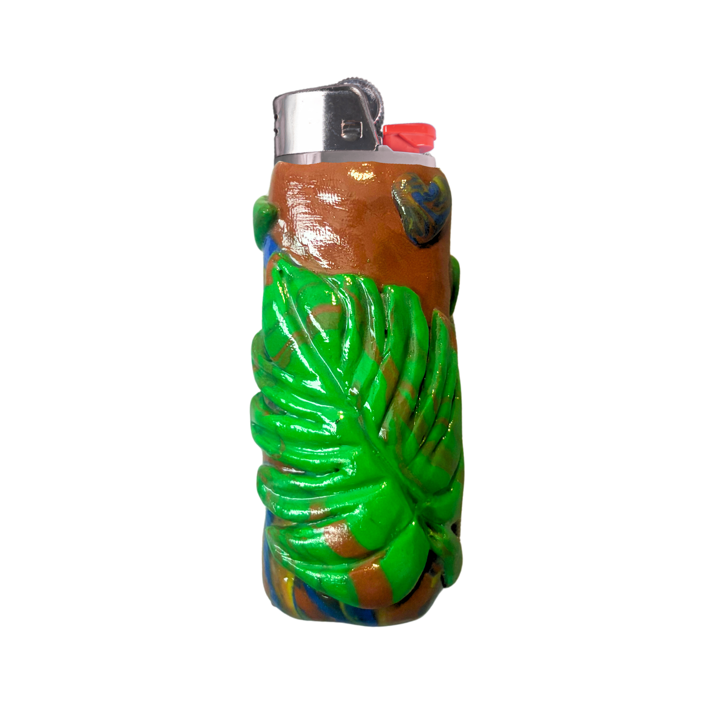 Monstera Lighter Case