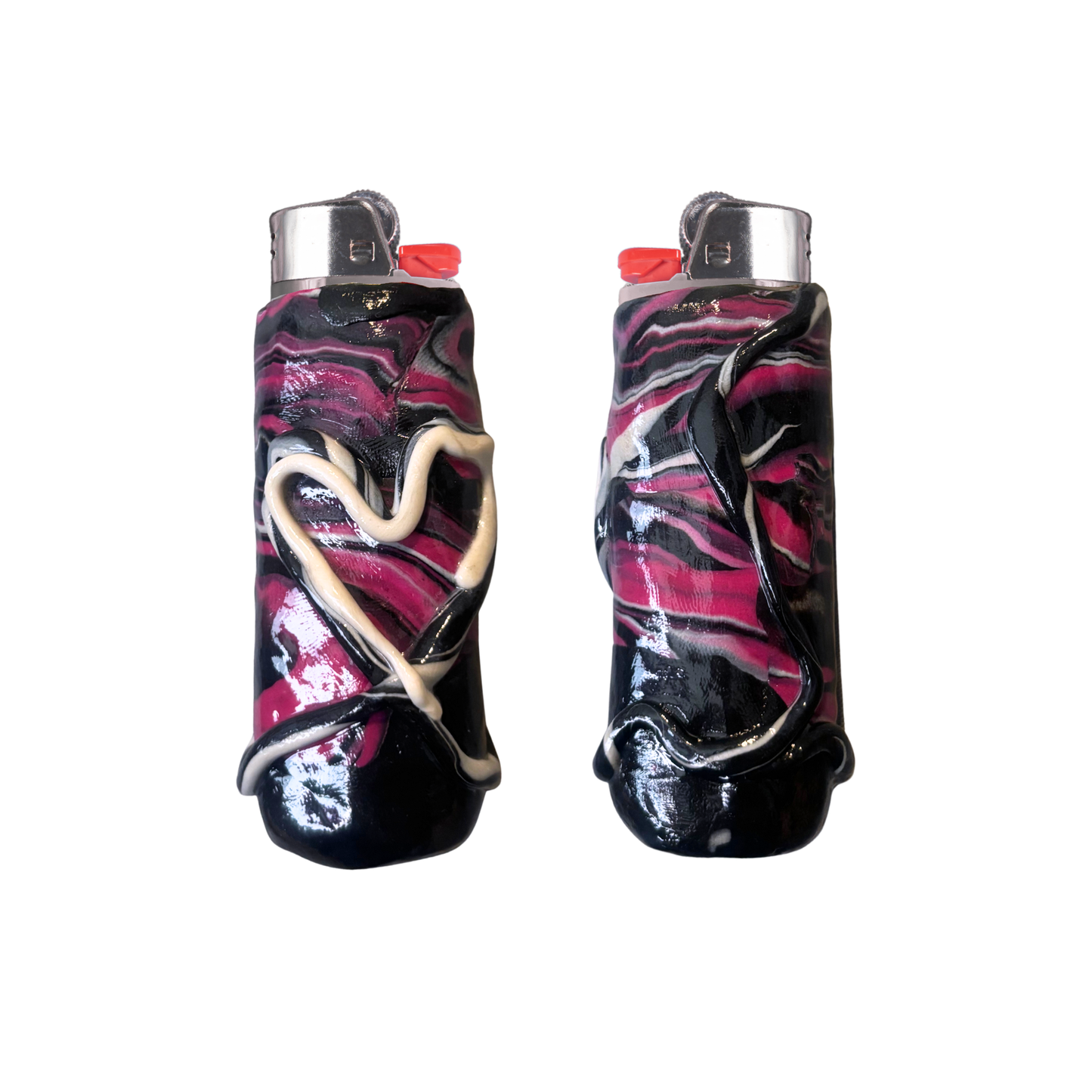 Y2K Heart Lighter Case