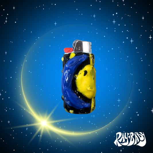 Sun and Moon Mini Lighter Case